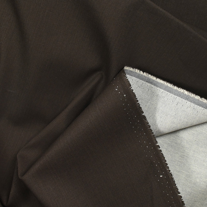 Jean's coton marron foncé