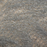 Organza de soie chair lancé découpé à Lurex long argent