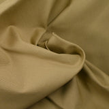 Gabardine de coton élasthanne thé vert