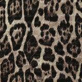 Wild leopard print cotton