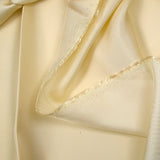 Doublure twill soie et viscose ivoire