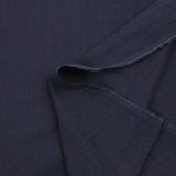 Double navy blue cotton gauze