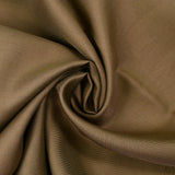 Doublure twill soie et coton changeant marron kaki