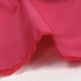 Popeline de coton technique déperlante fuchsia