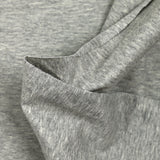 Jersey de coton gris chiné