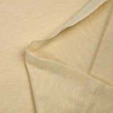 Jersey de coton flammé écru