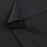 Maille fine satinée noir
