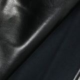 Simili cuir envers daim noir