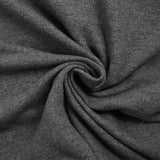 Molleton de coton french terry gris