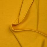 Jersey bord-côte tubulaire jaune soleil