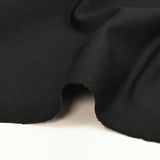 Black fine polyester jersey