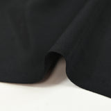 Maille fine satinée noir