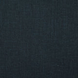Lin et coton uni bleu nuit