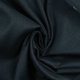 Lin et coton uni bleu nuit