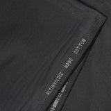 Tissu tailleur coton gris