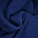 Velours de laine à poils mi-longs bleu roi