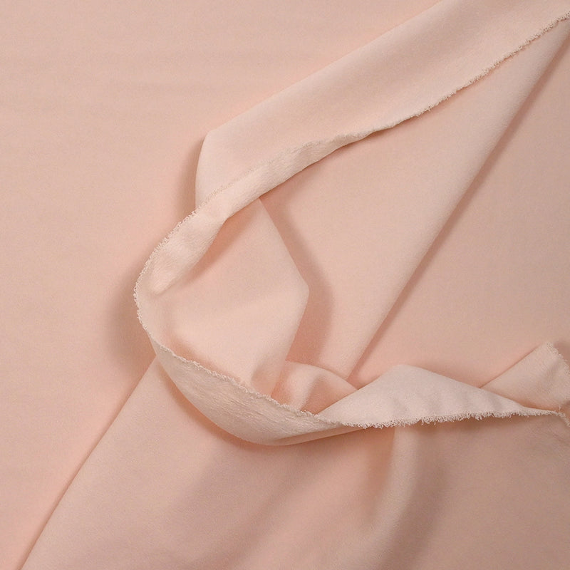Polyester crêpe fino rosado