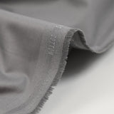 Tissu tailleur coton gris clair