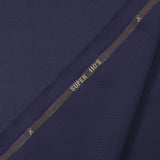 Tissu tailleur 100% laine Super 110's bleu marine