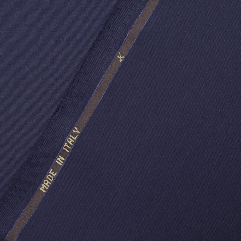 Tissu tailleur 100% laine Super 110's bleu marine