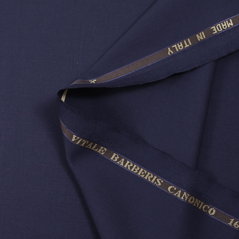 Tissu tailleur 100% laine Super 110's bleu marine