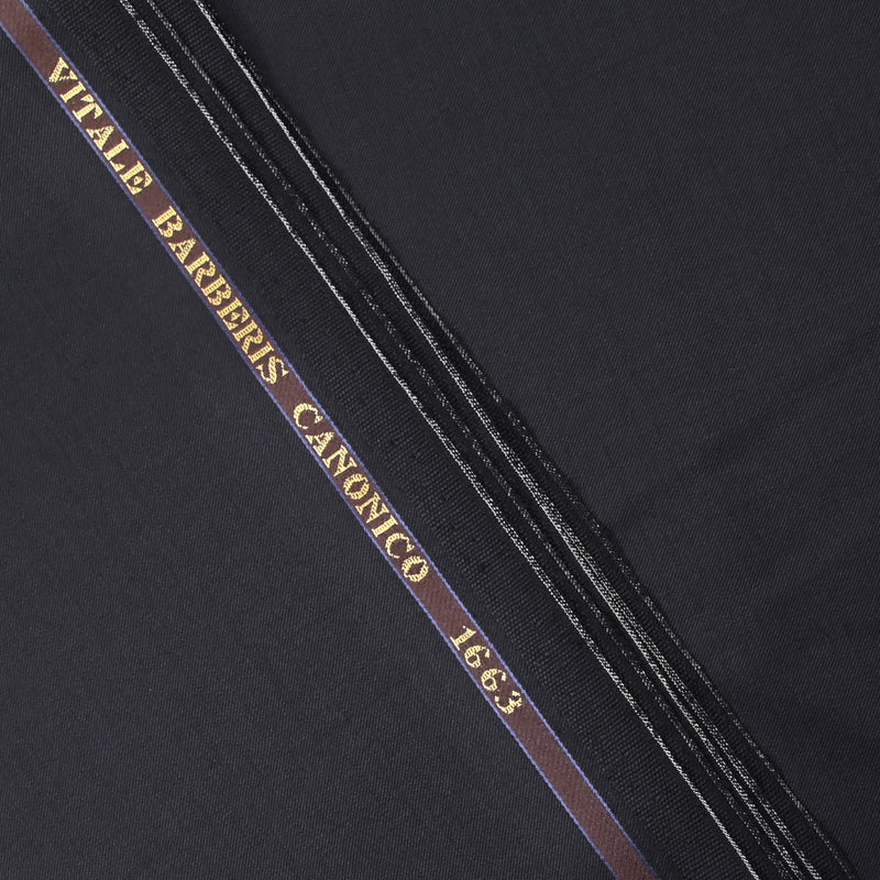 Tissu tailleur 100% laine Super 110's bleu nuit