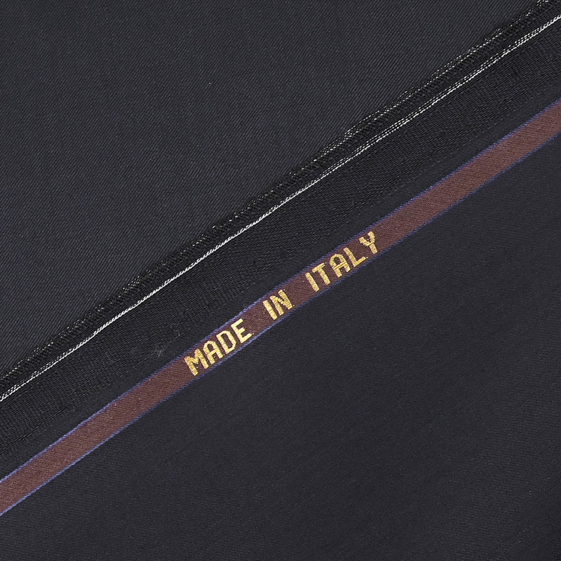 Tissu tailleur 100% laine Super 110's bleu nuit