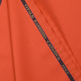 Tissu tailleur 100% laine Super 110's mandarine