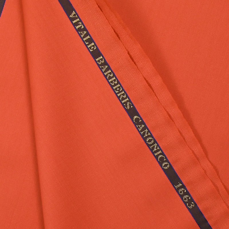 Tissu tailleur 100% laine Super 110's mandarine