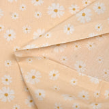 Cotton printed passionately or madly on a flesh-tone background