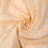 Cotton printed passionately or madly on a flesh-tone background