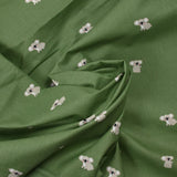 Coton imprimé koala fond vert