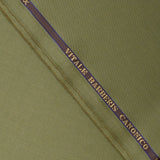 100% wool Super 110's khaki suit fabric