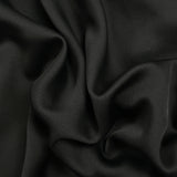 Crêpe envers satin noir