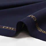 Tissu tailleur 100% laine Super 110's bleu marine
