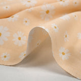 Cotton printed passionately or madly on a flesh-tone background