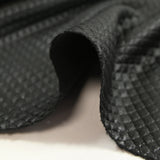 Jersey matelassé Mayumi fond noir