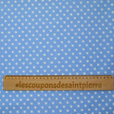 6mm polka dot printed cotton