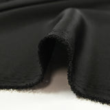 Crêpe envers satin noir