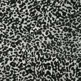 Mousseline imprimée animosité fond blanc