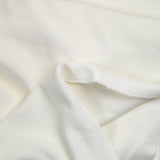 Jersey de velours ras blanc