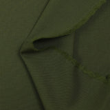 Tissu tailleur en laine Barkley vert militaire