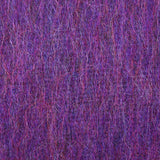 Lana efecto mohair de pelo largo violeta