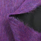 Lana efecto mohair de pelo largo violeta
