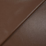 Simili cuir souple envers jersey suédine chocolat
