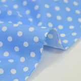 6mm polka dot printed cotton