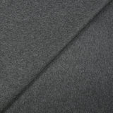 Velours de laine gris anthracite