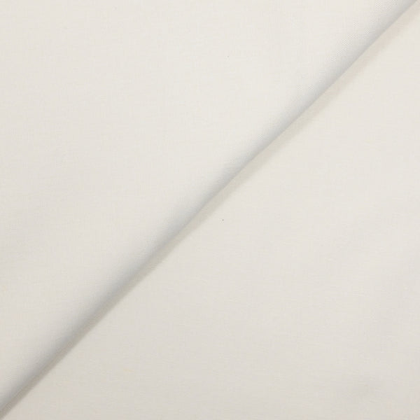 Lin viscose uni blanc cassé