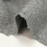 Velours de laine gris chiné