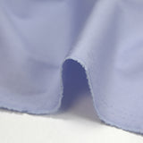 Popeline de coton technique bleu poudré